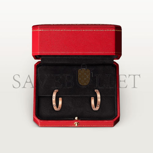 CARTIER  LOVE EARRINGS B8301433