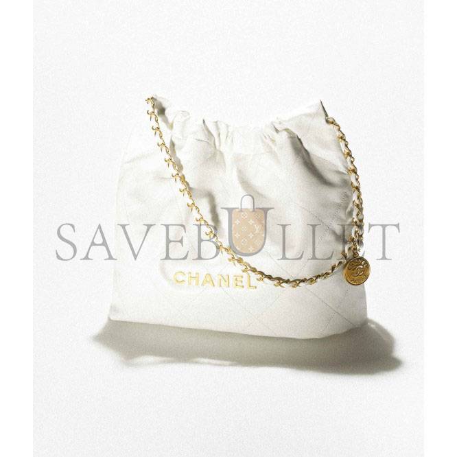 CHANEL 22 HANDBAG GOLD HARDWARE AS3261 B08037 10601 (42*39*8cm）