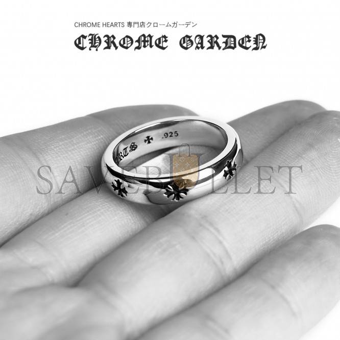 CHROME HEARTS CH PLUS BAND RING