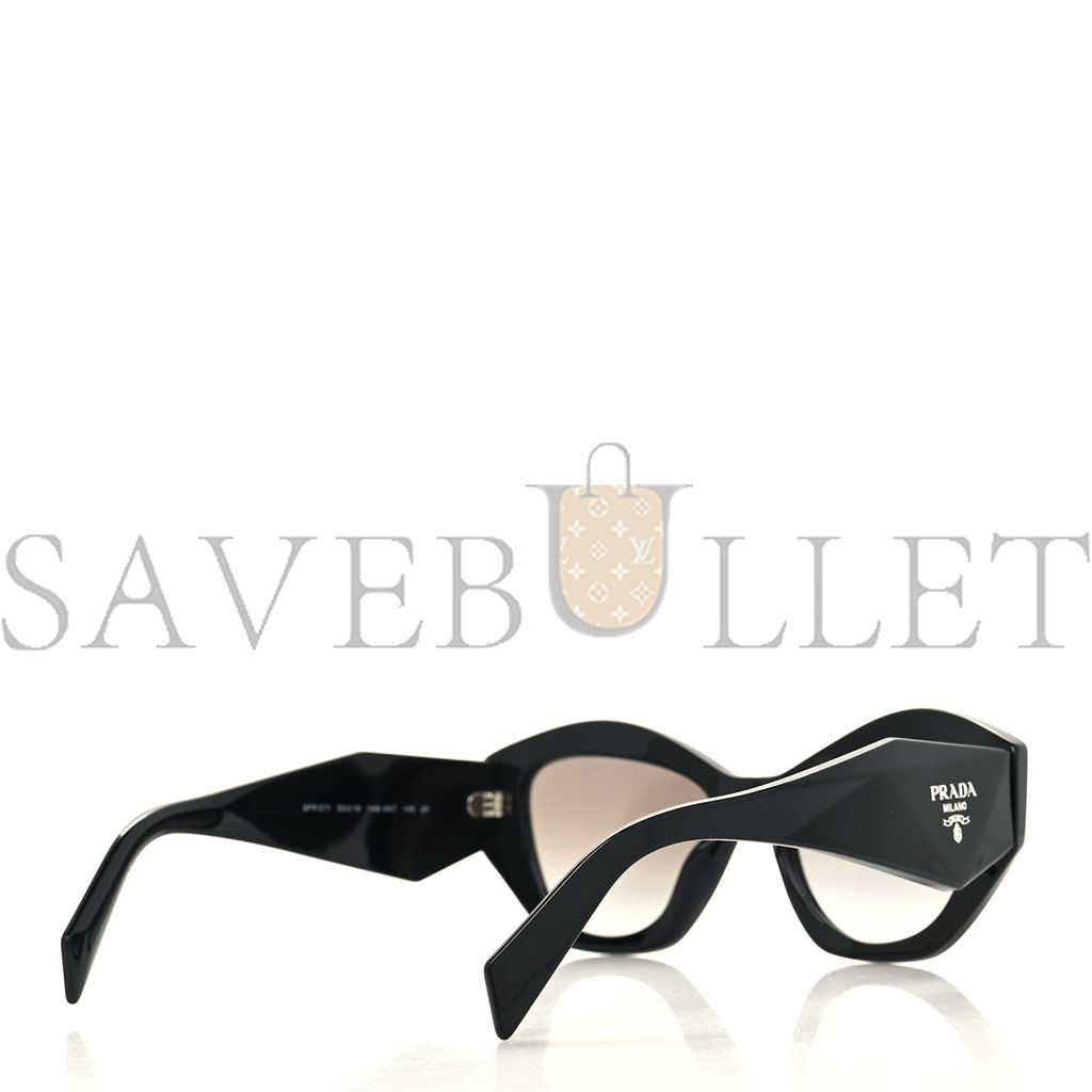 PRADA ACETATE SYMBOLE SUNGLASSES SPR 07Y BLACK 