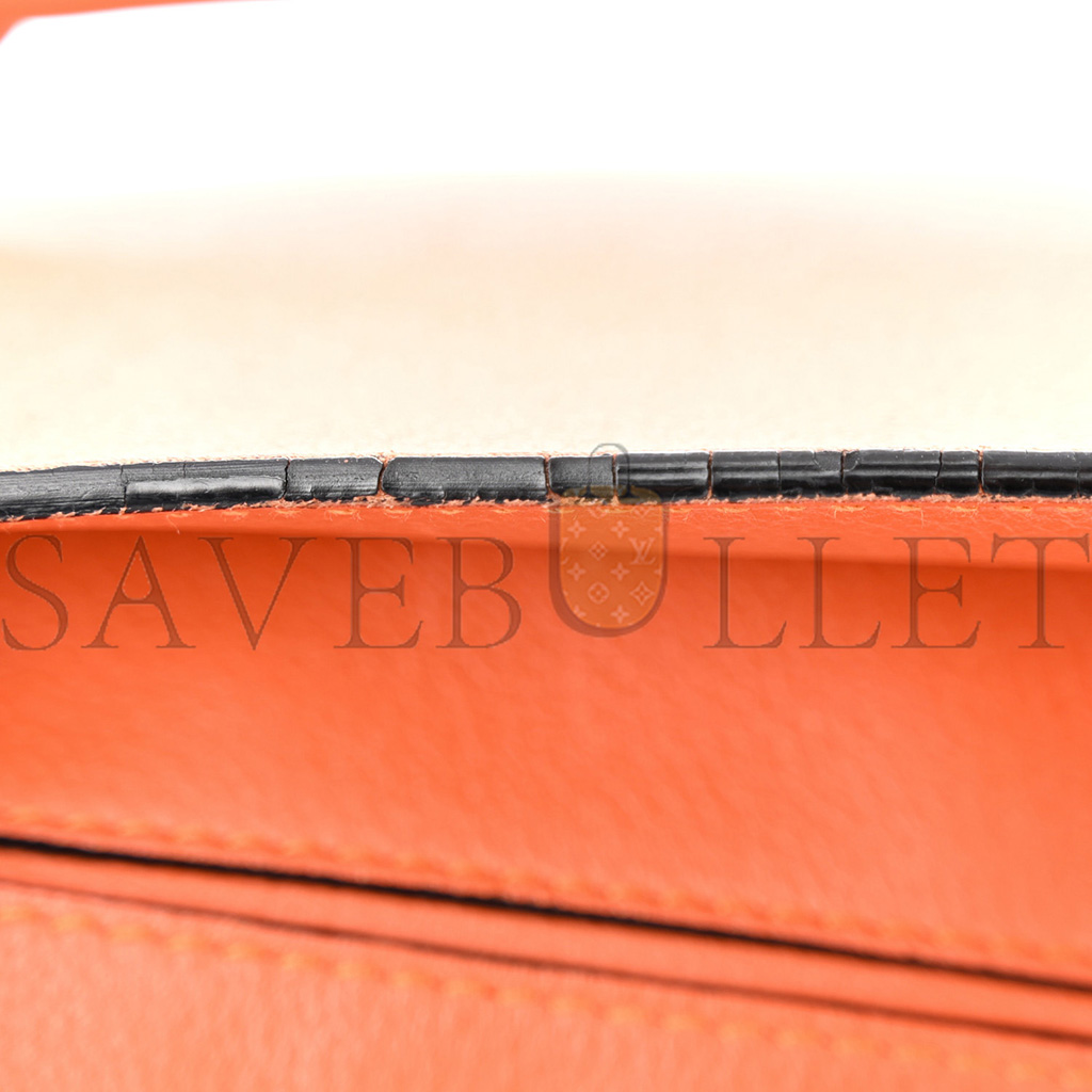 LOEWE CALFSKIN SMALL PUZZLE BAG CORAL (24*16.5*10.5cm)