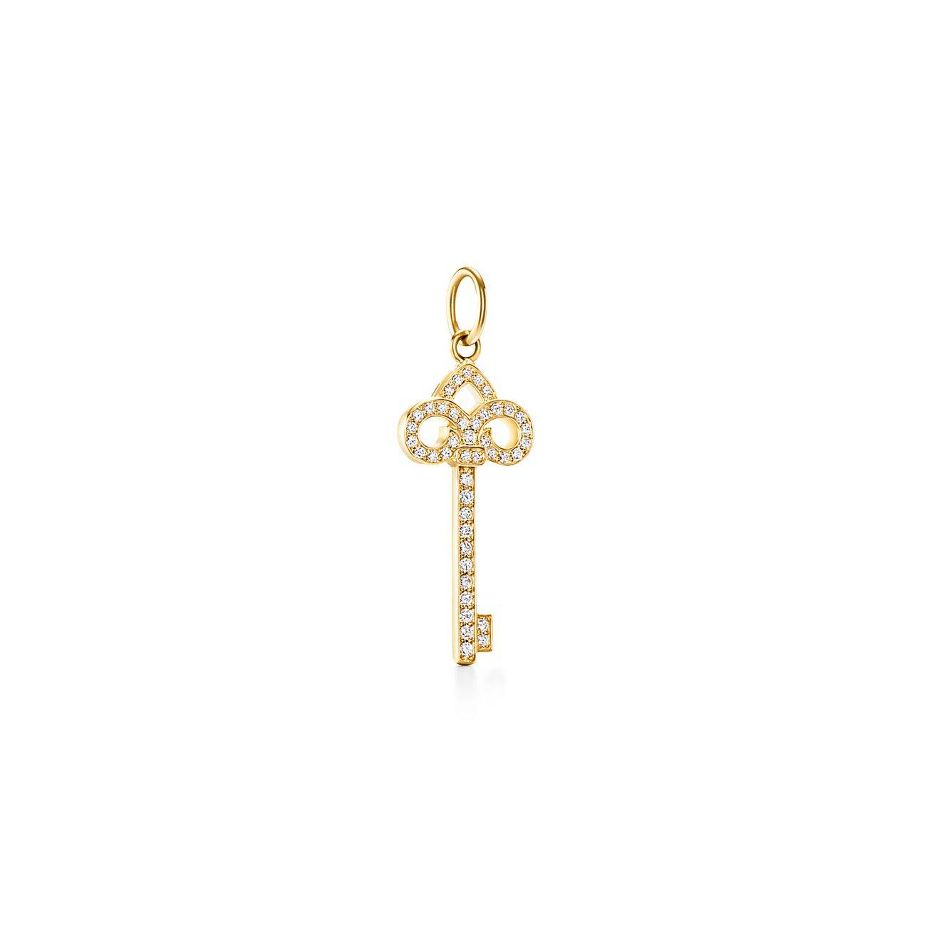 TIFFANY KEYS FLEUR DE LIS KEY