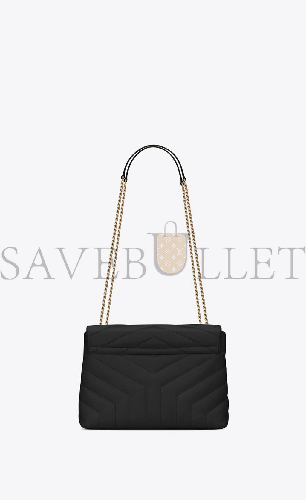 YSL LOULOU SMALL CHAIN BAG IN QUILTED LEATHER 494699DV7271000 (23*17*9cm)